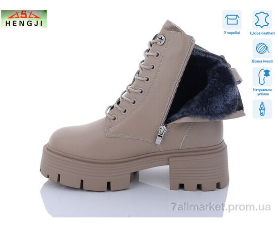Черевики жіночі стильні Зима M305-1 (6 пар р.36-41) "HENGJI-ELENA" недорого оптом від прямого постачальника, зображення 2