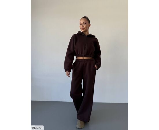 Фотография Женский прогулочный костюм р.46-48;42-44 (6цв) "ANNABELLE" купить недорого от прямого поставщика, изображение 3