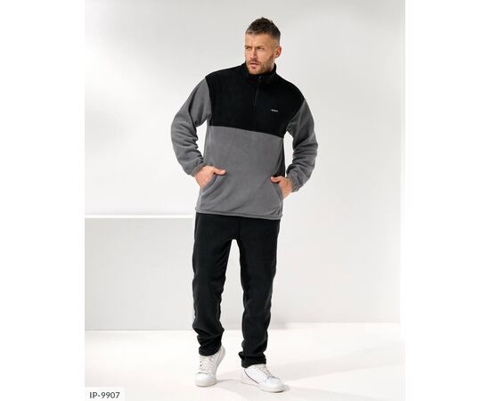 Фотография Тёплый зимний мужской костюм на флисе р.48-50;52-54;56-58 "BRENDA" купить недорого от прямого поставщика, изображение 3