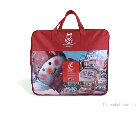 Фотография Постельное белье  18102 (12149) l.blue 200x230 см Постільна білизна плюш (1 шт. р.сетка One size) "Obuvok" недорого оптом от прямого поставщика, изображение 4