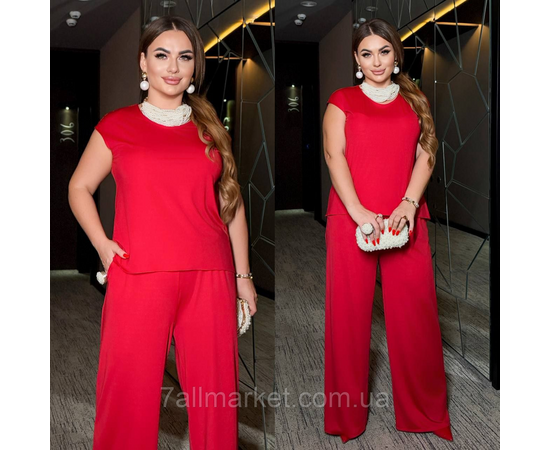 Фотография Костюм двойка женский микродайвинг размеры 46-60 "LADA" недорого от прямого поставщик, изображение 3