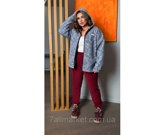 Фотография Костюм женский спортивный флис+барашек на флисе  (46-60) "LADA" недорого от прямого поставщика, изображение 2