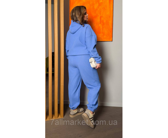 Костюм жіночий прогулянковий вельветовий на хутрі (46-60) "LADA" недорого від прямого постачальника, зображення 4