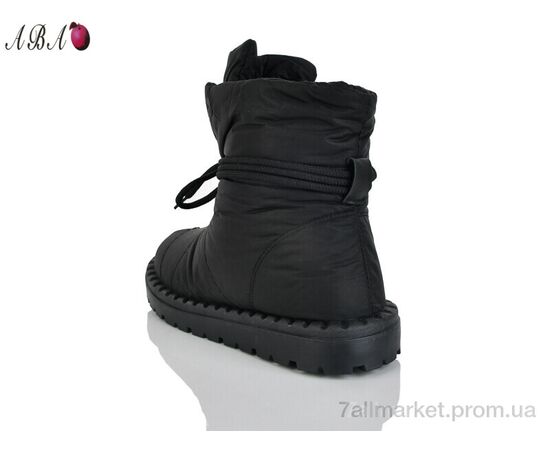 Фотография Дутики женские утепленные зима B02 black (8 пар р.36-41) "Aba" недорого оптом от прямого поставщика, изображение 2