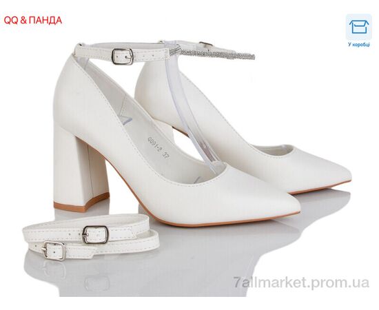 Туфлі жіночі стильні Весна/осінь QQ91-2 (8 пар р.36-41) "QQ&Панда" недорого оптом від прямого постачальника, зображення 3