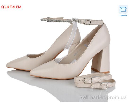 Туфлі жіночі стильні Весна/осінь QQ91-3 (8 пар р.36-41) "QQ&Панда" недорого оптом від прямого постачальника, зображення 2