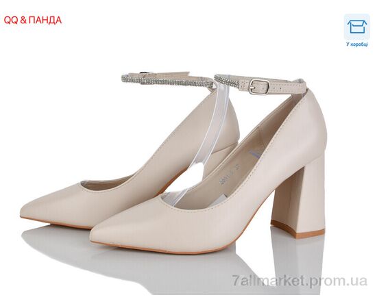 Туфлі жіночі стильні Весна/осінь QQ91-3 (8 пар р.36-41) "QQ&Панда" недорого оптом від прямого постачальника, зображення 3