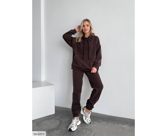 Жіночий спортивний костюм на флісі р.42-44;46-48 (9кол.) "ANNABELLE" купити недорого від прямого постачальника, зображення 16