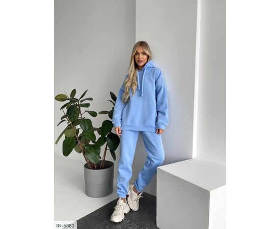 Жіночий спортивний костюм на флісі р.42-44;46-48 (9кол.) "ANNABELLE" купити недорого від прямого постачальника, зображення 8