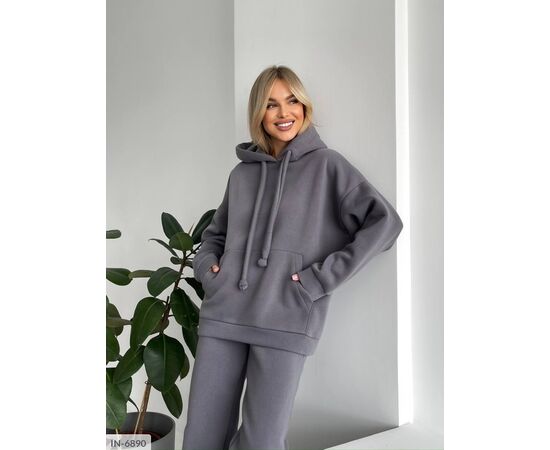 Жіночий спортивний костюм на флісі р.42-44;46-48 (9кол.) "ANNABELLE" купити недорого від прямого постачальника, зображення 24