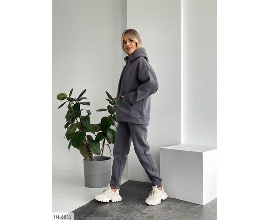 Жіночий спортивний костюм на флісі р.42-44;46-48 (9кол.) "ANNABELLE" купити недорого від прямого постачальника, зображення 23