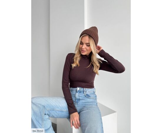 Фотография Женский гольф большого размера р.50-52 (5цв) "ANNABELLE" купить недорого от прямого поставщика, изображение 3