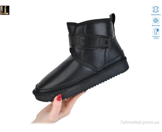 Фотография Угги женские утепленные зима L-955-1 (8 пар р.36-41) "Lilin" недорого оптом от прямого поставщика, изображение 2