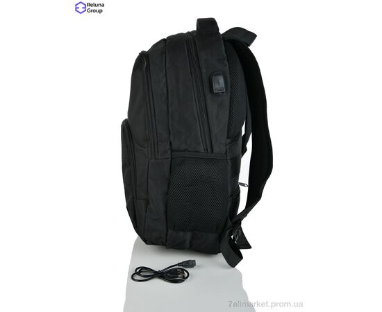 Портфель дитячий 25160103 black 48*30*16 см, "Reluna Group" недорого оптом від прямого постачальника, зображення 3