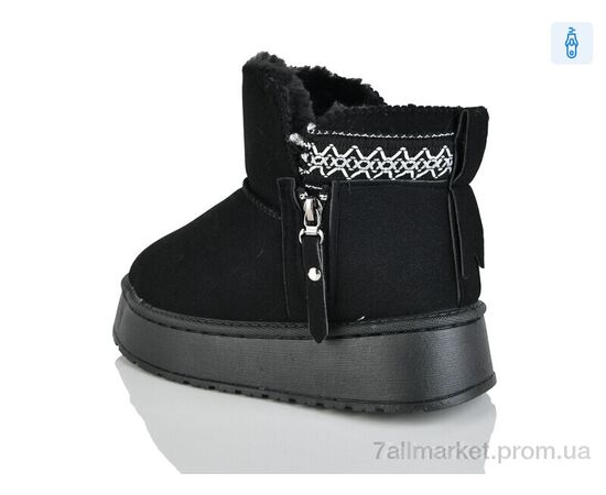 Фотография Угги женские утепленные зима CL2525 чорний (8 пар р.37-42) "Lot Shoes" недорого оптом от прямого поставщика, изображение 2
