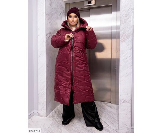 Фотография Женское пальто большого размера р.50-52;54-56;58-60;62-64 (6цв) "LETTI" купить недорого от прямого поставщика, изображение 4