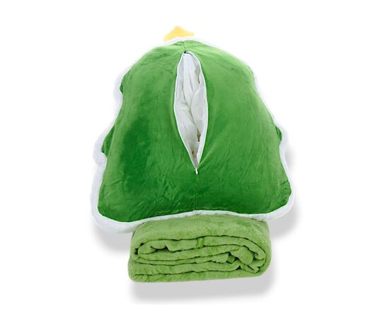 Дитячий плед унісекс 79-11 (12128) Ялинка 40х40, плед 160х120 р.120*160 "Obuv OK2" недорого оптом від прямого постачальника, зображення 2