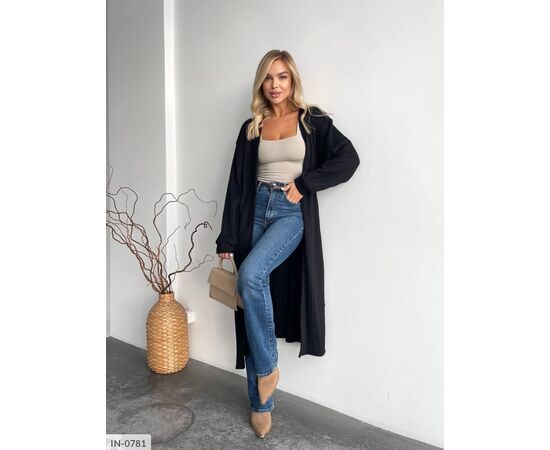 Фотография Женский стильный кардиган р.42-48 (3цв) "ANNABELLE" купить недорого от прямого поставщика, изображение 3