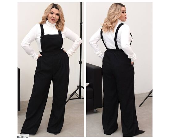 Фотография Костюм женский джинсовый большие размеры р.50-52;54-56;58-60 (4цв) "VIKA" купить недорого от прямого поставщика, изображение 4