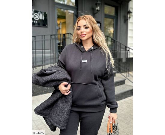 Фотография Женский спортивный костюм БАТАЛ р.50-52;54-56;58-60 "VIKA" купить недорого от прямого поставщика, изображение 6