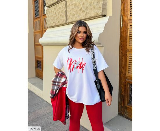 Фотография Тройка оверсайз р.48-50;52-54;56-58;60-62 (5цв) "VIKA" купить недорого от прямого поставщика, изображение 11