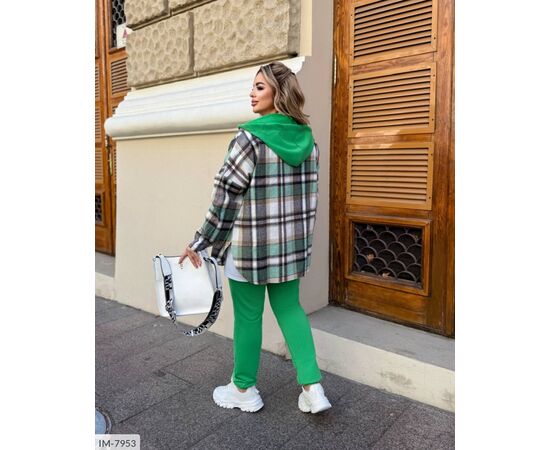 Фотография Тройка оверсайз р.48-50;52-54;56-58;60-62 (5цв) "VIKA" купить недорого от прямого поставщика, изображение 14