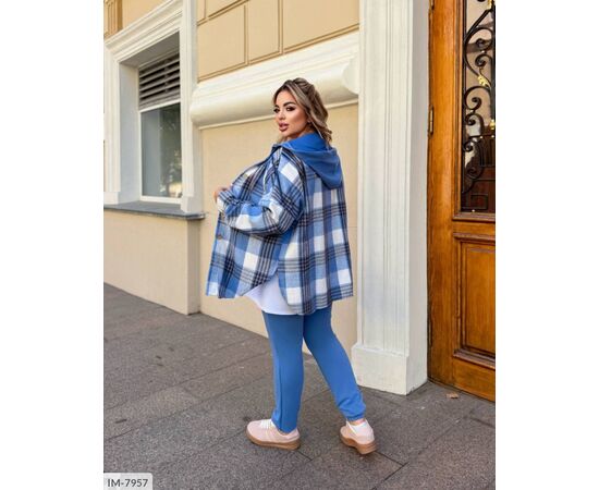 Фотография Тройка оверсайз р.48-50;52-54;56-58;60-62 (5цв) "VIKA" купить недорого от прямого поставщика, изображение 17