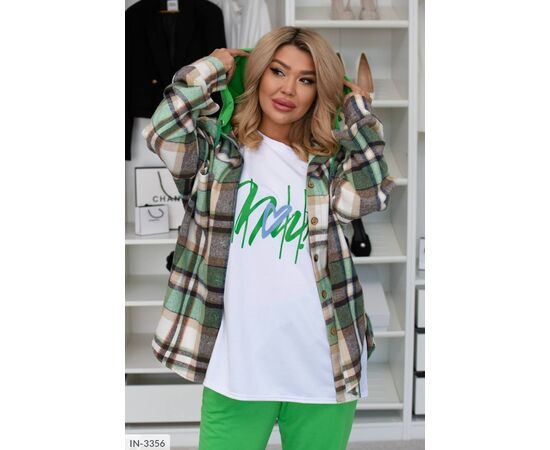 Фотография Тройка оверсайз р.48-50;52-54;56-58;60-62 (5цв) "VIKA" купить недорого от прямого поставщика, изображение 25