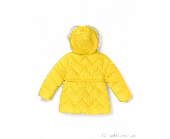 Куртка дитяча Зима HY2021-8 (09400) yellow (6 шт. р.сітка2-5) "Obuvok" недорого оптом від прямого постачальника, зображення 2