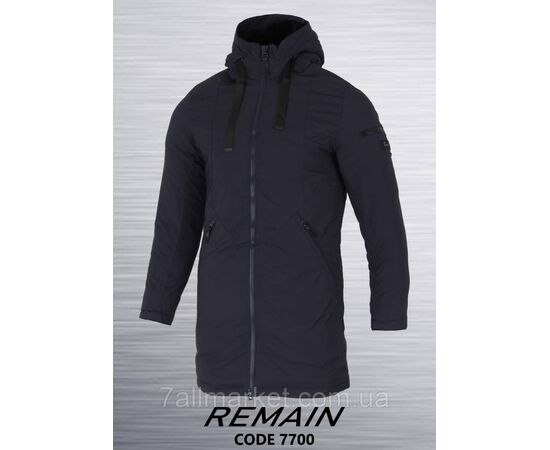 Куртка чоловіча зимова подовжена батал розміри 56-64 (2кв) "REMAIN" купити недорого від прямого постачальника, зображення 2
