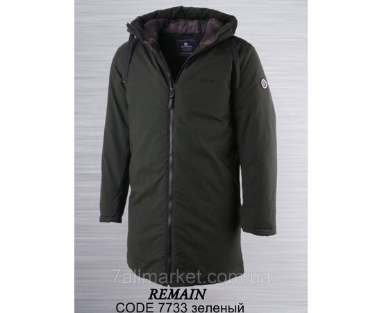 Фотография Куртка мужская зимняя удлиненная  размеры S-2XL (2цв)  "REMAIN" купить недорого от прямого поставщика, изображение 2