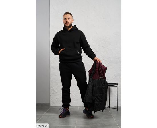 Чоловічий спортивний костюм на флісі р.48;50;52;54-56;58-60 "LETTI" купити недорого від прямого постачальника, зображення 34