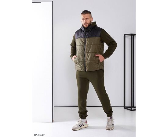 Чоловічий спортивний костюм на флісі р.48;50;52;54-56;58-60 "LETTI" купити недорого від прямого постачальника, зображення 8