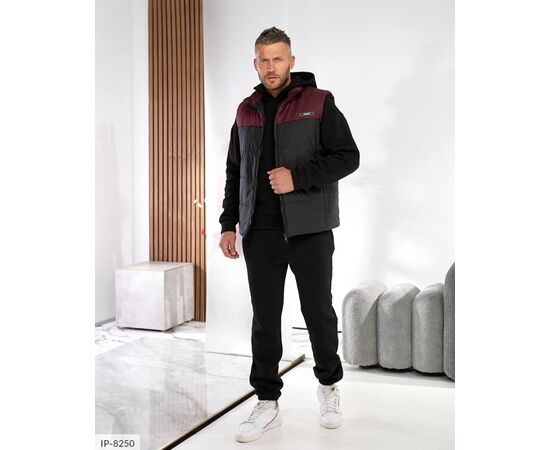 Чоловічий спортивний костюм на флісі р.48;50;52;54-56;58-60 "LETTI" купити недорого від прямого постачальника, зображення 9