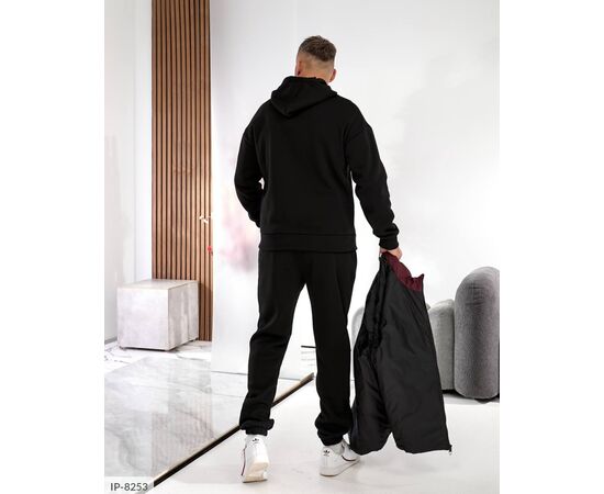 Чоловічий спортивний костюм на флісі р.48;50;52;54-56;58-60 "LETTI" купити недорого від прямого постачальника, зображення 12