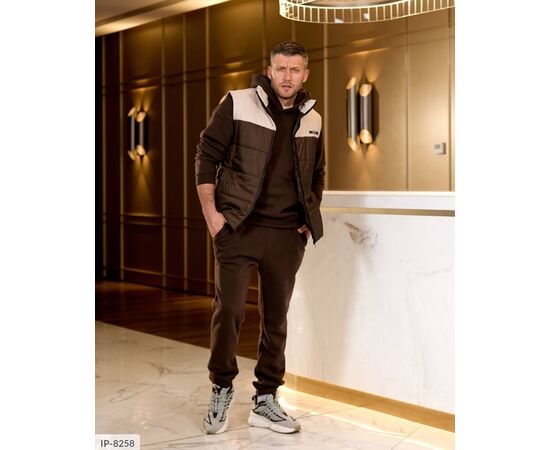 Чоловічий спортивний костюм на флісі р.48;50;52;54-56;58-60 "LETTI" купити недорого від прямого постачальника, зображення 25