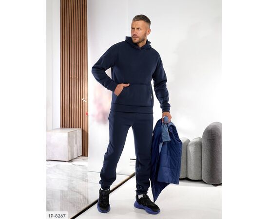 Чоловічий спортивний костюм на флісі р.48;50;52;54-56;58-60 "LETTI" купити недорого від прямого постачальника, зображення 16