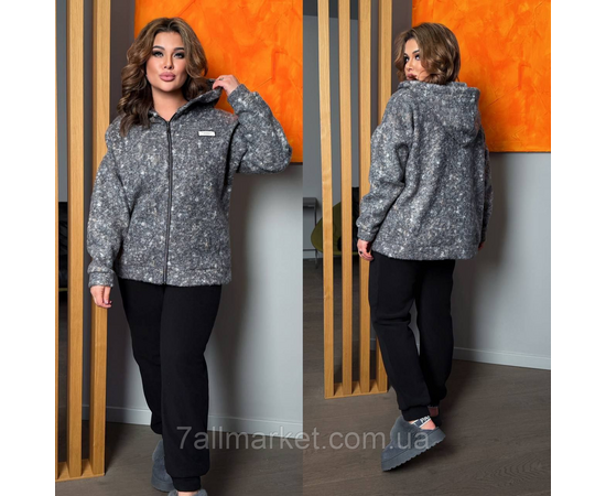 Фотография Костюм женский спортивный флис+барашек на флисе  (46-60) "LADA" недорого от прямого поставщика, изображение 3
