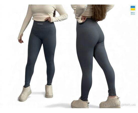 Фотография Лосинсы женские Весна/осень 5225-1 сірий (4 шт. р.сетка S-XL) "Sport style" недорого оптом от прямого поставщика, изображение 2