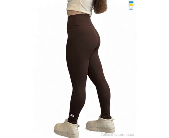 Фотография Лосинсы женские Весна/осень 5225-1-1 шоколад (4 шт. р.сетка S-XL) "Sport style" недорого оптом от прямого поставщика, изображение 2