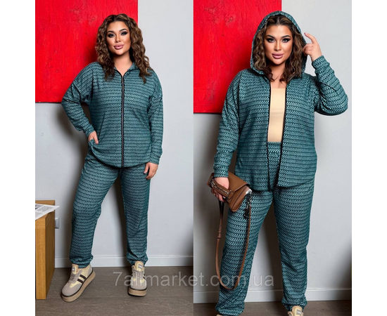 Костюм жіночий прогулянковий ангора (46-60) "LADA" недорогий від прямого постачальника, зображення 2