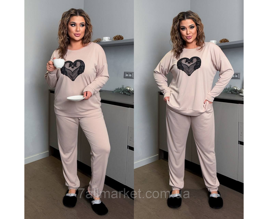 Фотография Пижама женская трикотаж вискоза  46-60 "LADA" недорого от прямого поставщика, изображение 2