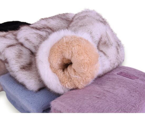 Мітенки жіночі Зима M26 (лиса) mix (12 шт. р.сіткаOne size) "TUZZI" недорого оптом від прямого постачальника, зображення 2