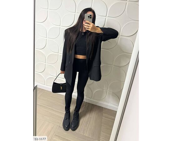 Фотография Утепленные лосины со швами р.S-M;M-L "ANNVER" купить недорого от прямого поставщика, изображение 2