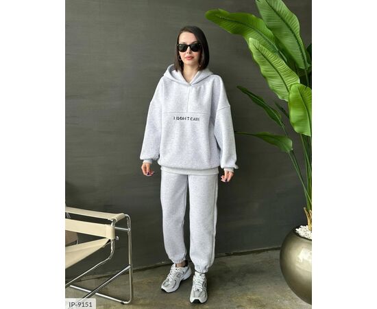 Жіночий прогулянковий костюм зі штанами великі розміри р.48-52 "BEST FASHION" купити недорого від прямого постачальника, зображення 5