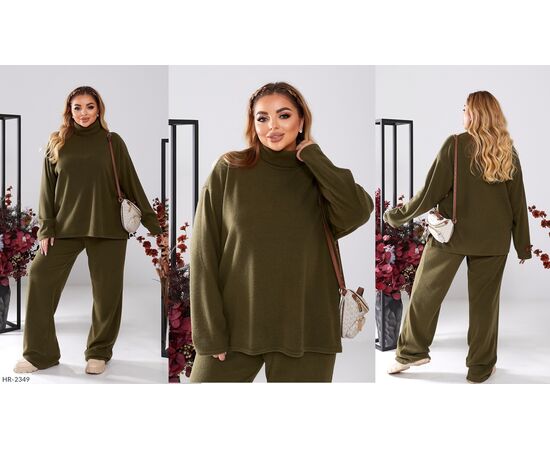 Фотография Костюм брючный женский большие размеры р.56-58;60-62;52-54;48-50 (3цв) "VIKA" купить недорого от прямого поставщика, изображение 13