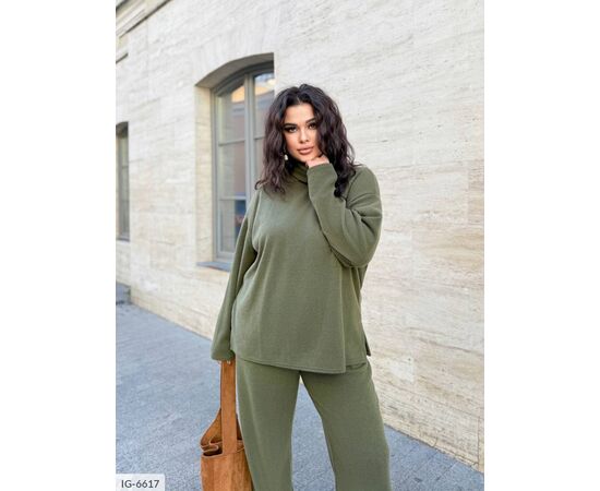 Фотография Костюм брючный женский большие размеры р.56-58;60-62;52-54;48-50 (3цв) "VIKA" купить недорого от прямого поставщика, изображение 8