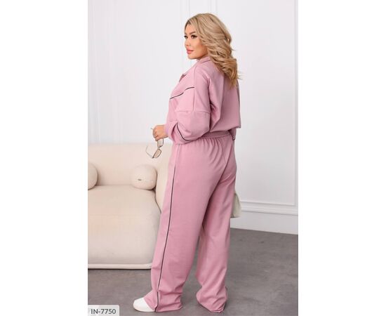 Фотография Женский прогулочный костюм со штанами большие размеры р.50-52;54-56;58-60 (4цв) "VIKA" купить недорого от прямого поставщика, изображение 10
