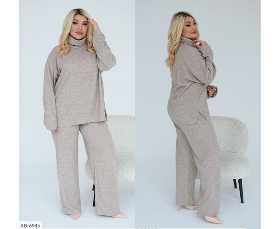 Фотография Костюм брючный женский большие размеры р.56-58;60-62;52-54;48-50 (3цв) "VIKA" купить недорого от прямого поставщика, изображение 17