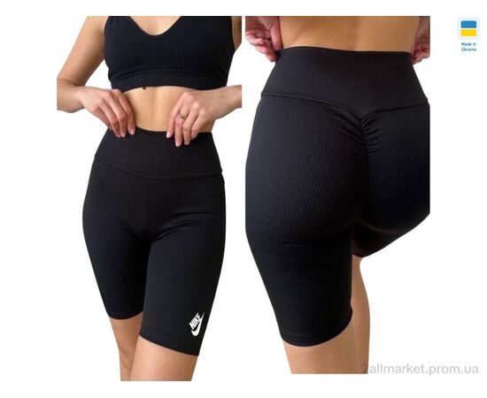 Фотография Велосипедки Лето 05285 NI чорний (4 шт. р.сетка S-XL) "Sport style" недорого оптом от прямого поставщика, изображение 2